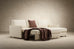 Neah Sofa Bed with Storage Chaise Lounger in Performance Fabric