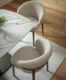 CS2226 Oleandro Dining Chair with Wood Legs - Calligaris