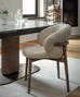 CS2226 Oleandro Dining Chair with Wood Legs - Calligaris