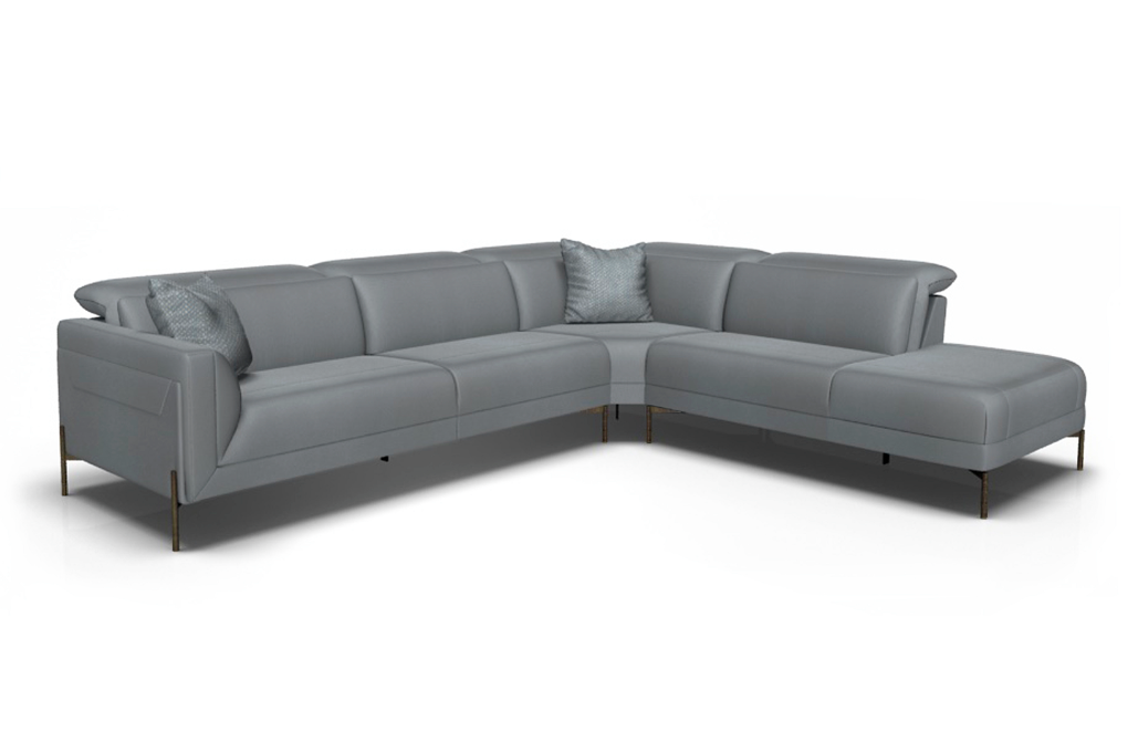Claire Sofa with Moving Headrests by Nicoline Italia – Trade