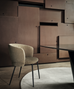 CS2238 Vanilla Dining Chair with Wood Legs