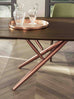 Bridge Dining Table with Rounded Corners by Bontempi Casa - Trade Source Furniture