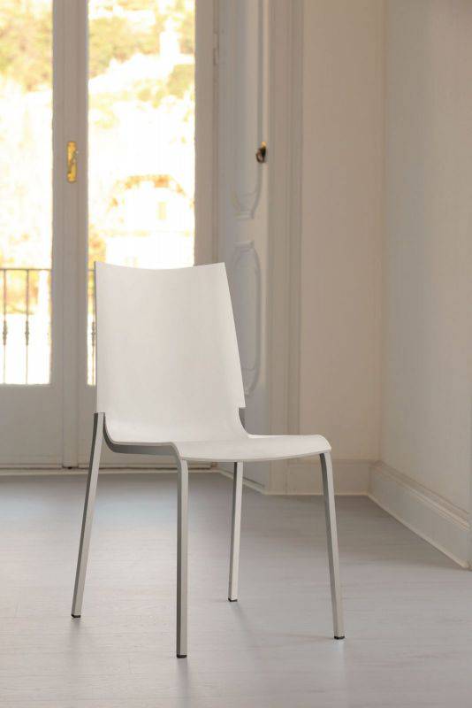 Eva Stackable Dining Chair by Bontempi Casa - Trade Source Furniture