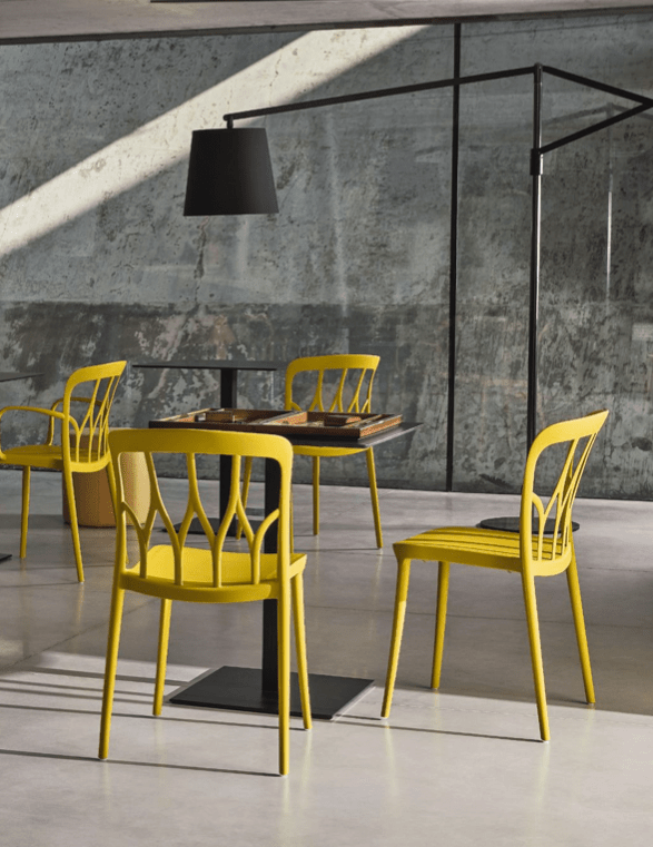 Quick Ship Indoor Outdoor Dining Chair by Bontempi Casa