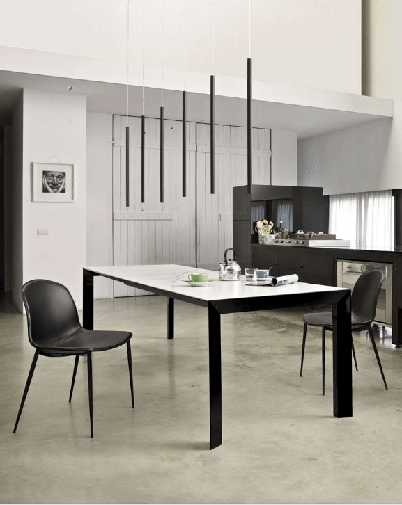 Genio Extending Dining Table by Bontempi Casa - Trade Source Furniture