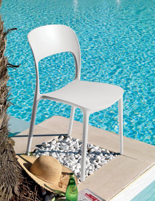 Gipsy Indoor Outdoor Dining Chair by Bontempi Casa - Trade Source Furniture