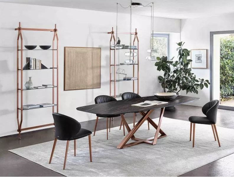 Millennium Barrel Dining Table with Extensions