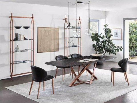 Millennium Barrel Dining Table with Extensions