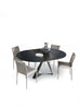 Millennium Ring Round Dining Table by Bontempi Casa - Trade Source Furniture