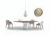 Podium 98" Oval Dining Table by Bontempi Casa - Trade Source Furniture