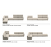 CS3465 Axis High Sofa
