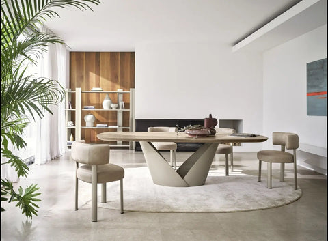 CS4159-S Calla 79" to 116.5" Extending Dining Table - Calligaris
