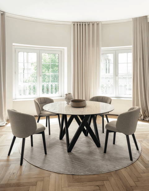 Cartesio Round Dining Table - Calligaris