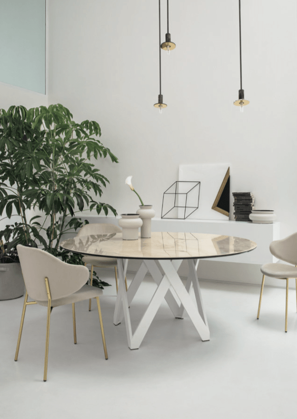 Cartesio Round Dining Table - Trade Source Furniture