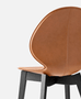 CS1348 Basil Chair with Wood Legs - Calligaris