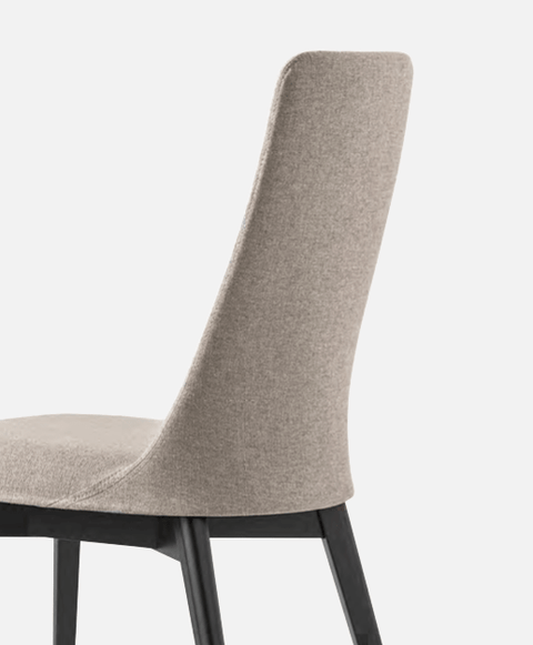 CS1423 Etoile Chair with Wood Legs