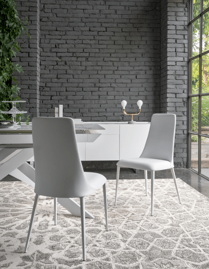 CS1424 Etoile Chair with Metal Legs - Trade Source Furniture