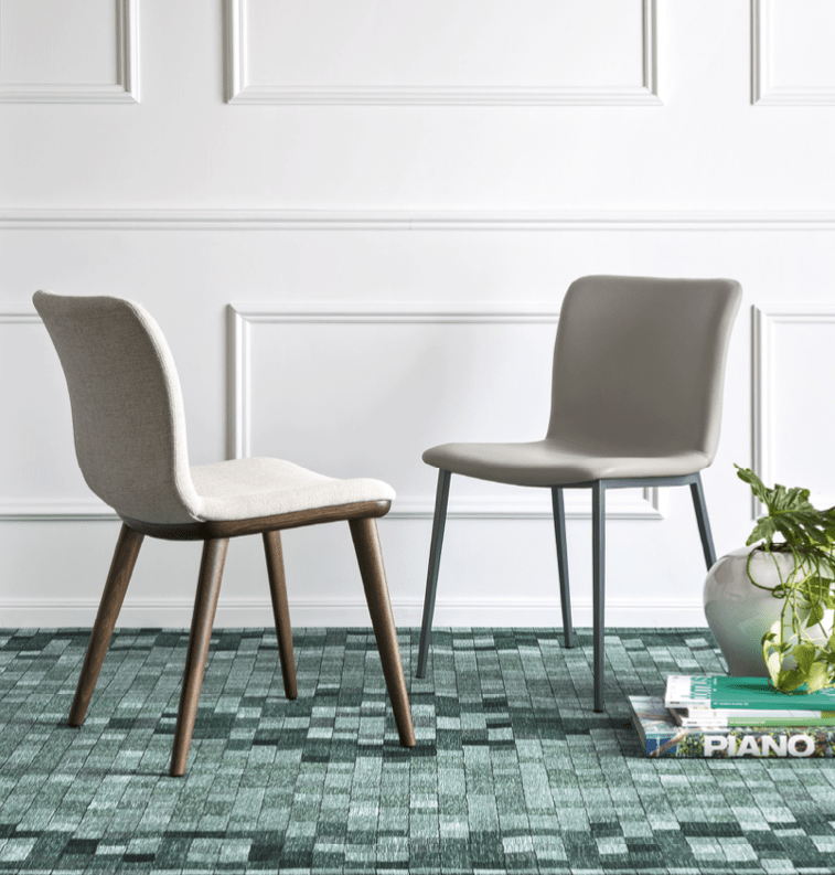 CS1809 Annie Chair with Wood Legs - Trade Source Furniture