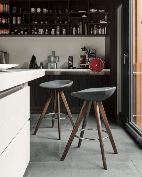 CS1811 Palm Counter Stools with Wood Legs - Trade Source Furniture