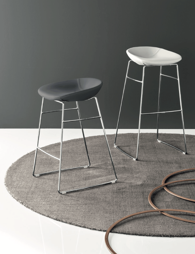 CS1812 Palm Counter Stools with Metal Legs - Trade Source Furniture