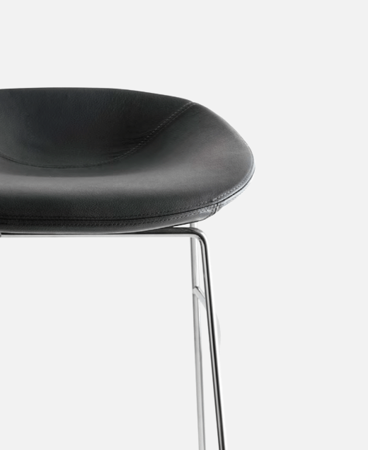 CS1822 Palm Counter Stools with Metal Legs