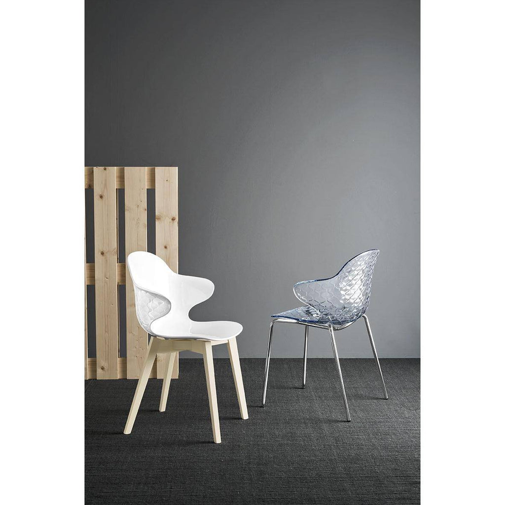 CS1845 St Tropez Chair with Metal Legs - Trade Source Furniture