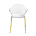 CS1845 St Tropez Chair with Metal Legs - Trade Source Furniture