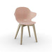 CS1855 St Tropez Chair with Wood Legs - Trade Source Furniture