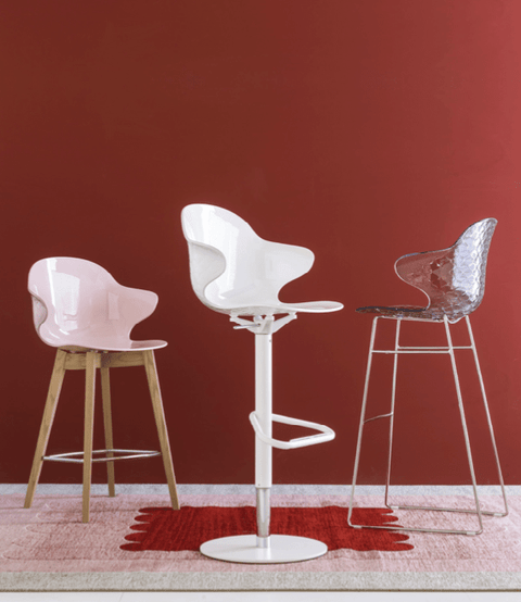 CS1878 St Tropez Adjustable Height Swivel Stool - Trade Source Furniture