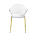 CS1879 St Tropez Counter Stool with Metal Legs - Trade Source Furniture