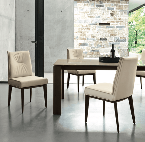 CS1912 Romy Chair with Wood Legs - Trade Source Furniture