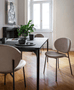 CS2004 Ines Dining Chair with Metal Legs - Calligaris