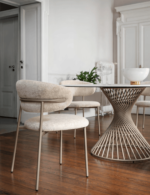 CS2031 Oleandro Dining Chair with Metal Legs - Calligaris