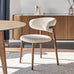 CS2034 Oleandro Dining Chair with Wood Legs - Trade Source Furniture