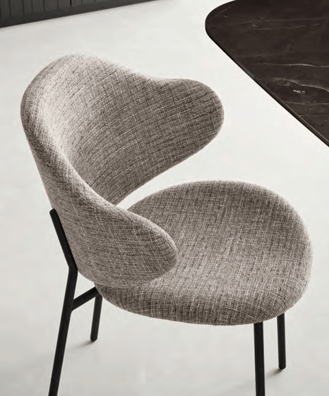 CS2037 Holly Dining Chair with Metal Legs