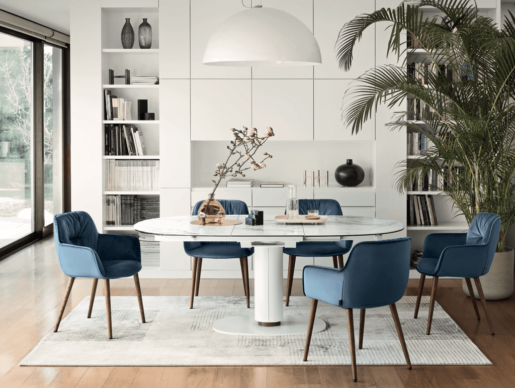 Round best sale cocoon chair