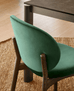 CS2079 Ines Dining Chair with Wood Legs - Calligaris