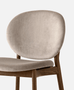 CS2079 Ines Dining Chair with Wood Legs