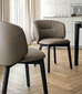 CS2207 Sweel Dining Chair with Wood Legs - Calligaris