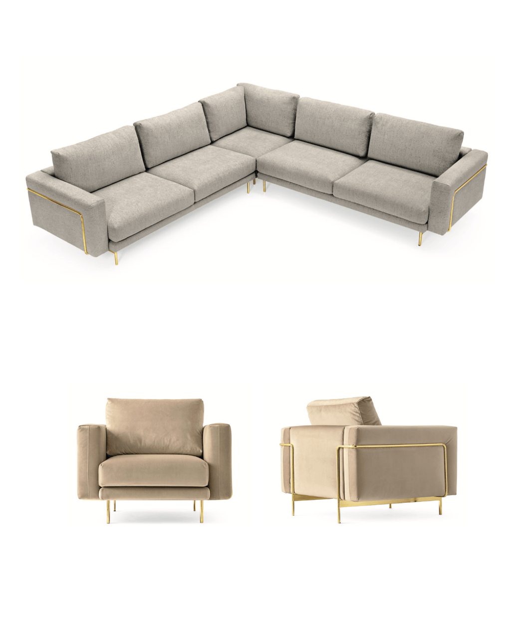 CS3430 Rod Sofa - Trade Source Furniture