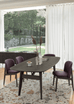 CS4127 Abrey Barrel Dining Table - Trade Source Furniture