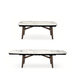 CS4127 Abrey Extending Dining Table with Rounded Corners - Trade Source Furniture
