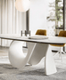 CS4141 Seashell 118" Elliptical Dining Table - Calligaris