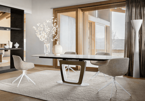 CS4145-FS Orbital Elliptical Dining Table - Calligaris