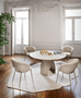 CS4155 Cyclone Round Extending Dining Table - Calligaris