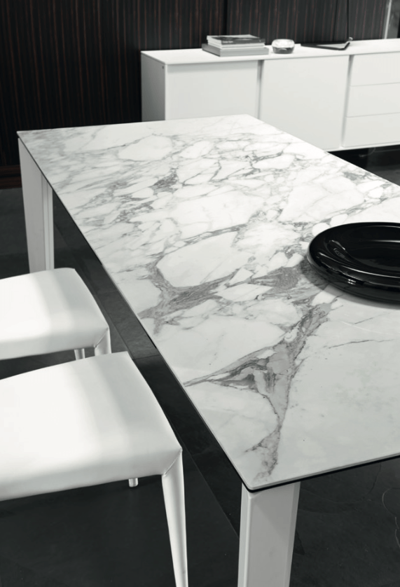 Delta 63in to 86.5in Extendable Dining Table on Sale Calligaris