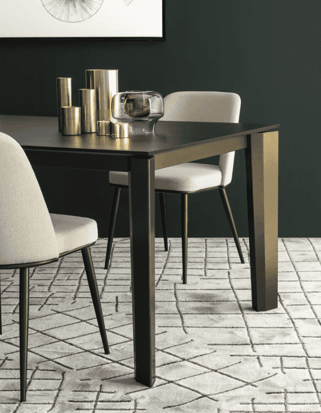Shop the CS4097 Delta 63in to 86.5in Extendable Dining Table by
