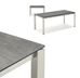 Duca 51in to 75in Extendable Dining Table - Trade Source Furniture