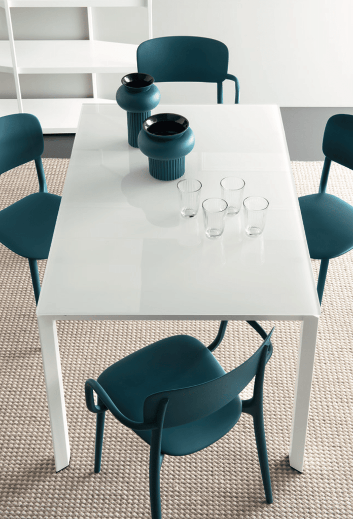Duca 51in to 75in Extendable Dining Table - Trade Source Furniture
