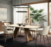 Icaro Elliptical Extending Dining Table - Trade Source Furniture